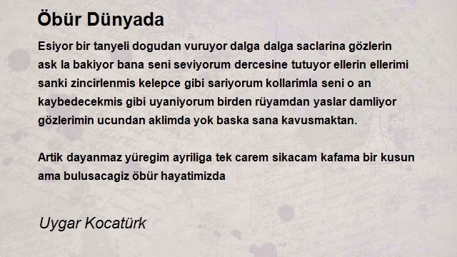 Uygar Kocatürk