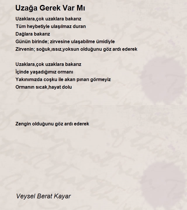 Veysel Berat Kayar