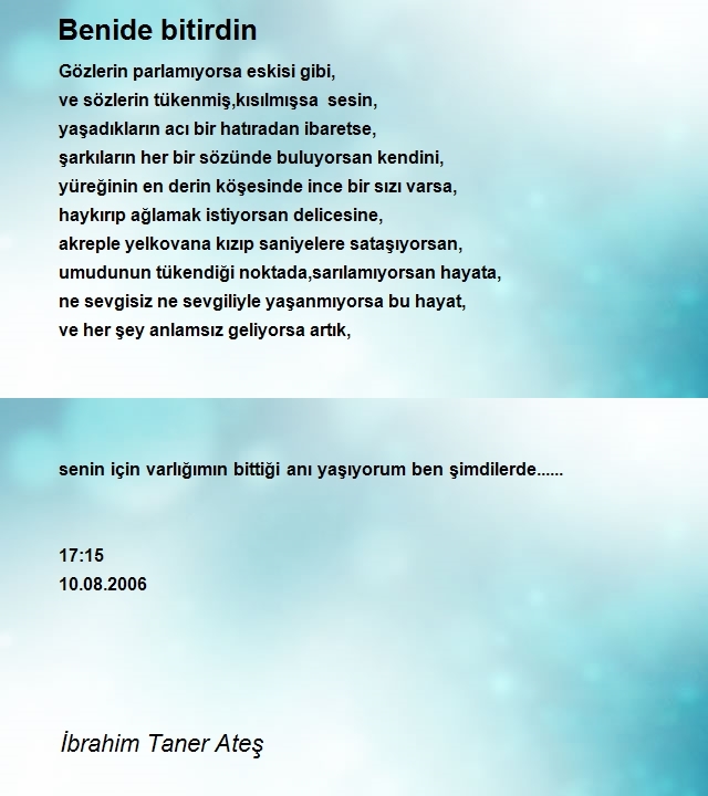 İbrahim Taner Ateş