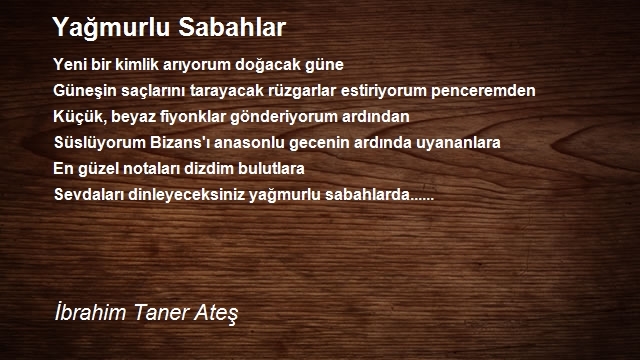 İbrahim Taner Ateş