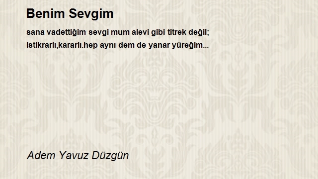 Adem Yavuz Düzgün