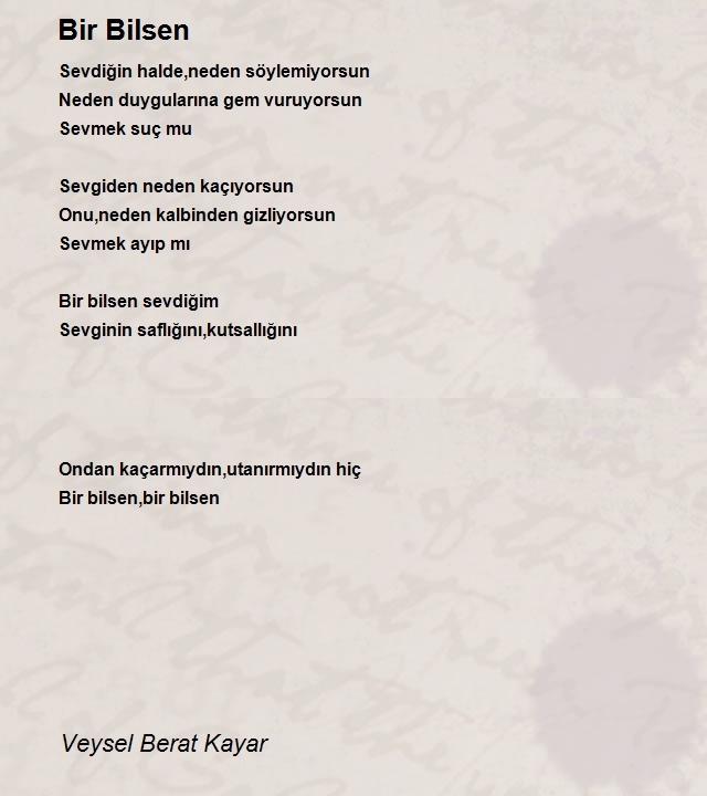 Veysel Berat Kayar