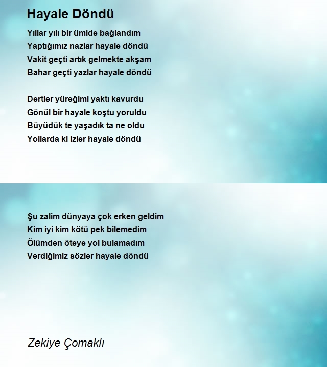 Zekiye Çomaklı