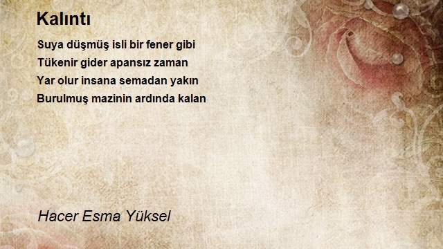 Hacer Esma Yüksel