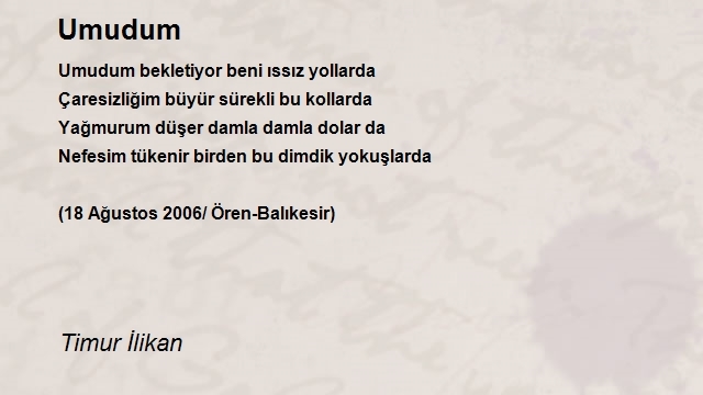 Timur İlikan