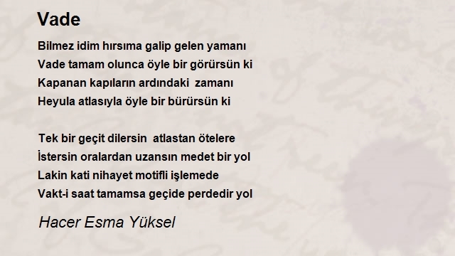 Hacer Esma Yüksel