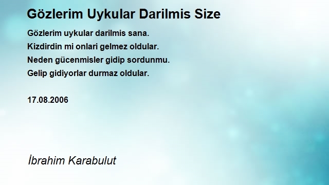 İbrahim Karabulut