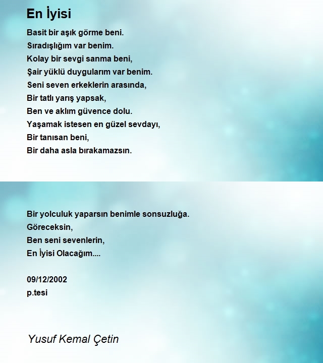 Yusuf Kemal Çetin