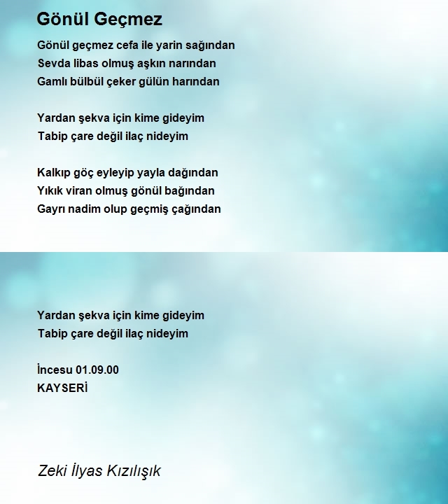 Zeki İlyas Kızılışık