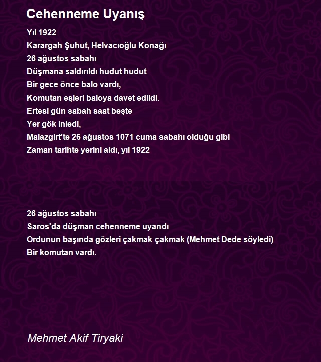 Mehmet Akif Tiryaki