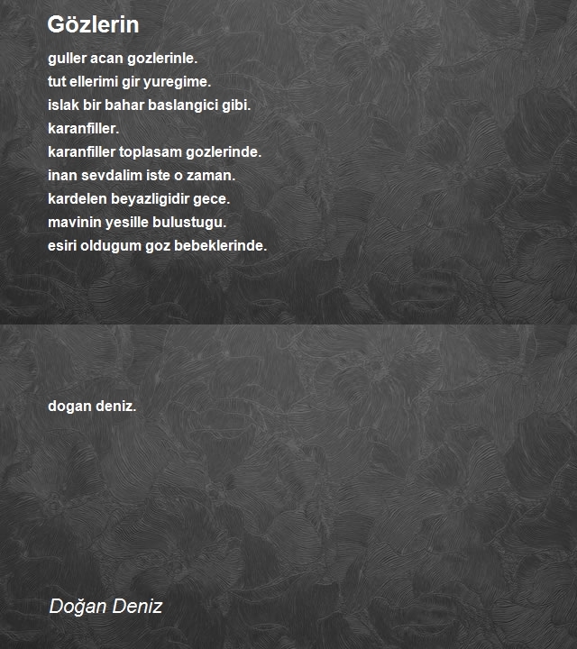 Doğan Deniz