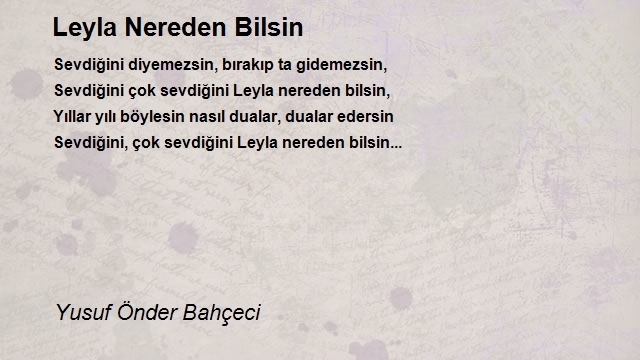 Yusuf Önder Bahçeci