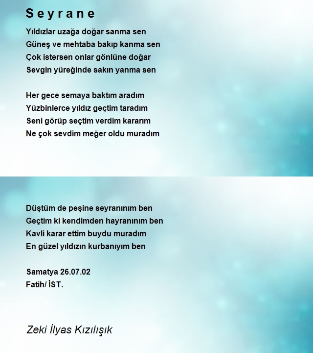 Zeki İlyas Kızılışık