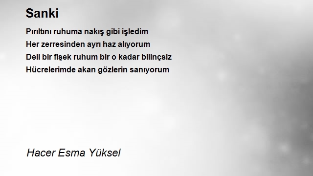 Hacer Esma Yüksel