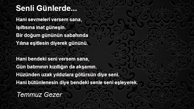 Temmuz Gezer