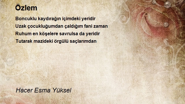 Hacer Esma Yüksel