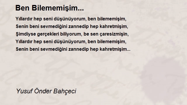 Yusuf Önder Bahçeci