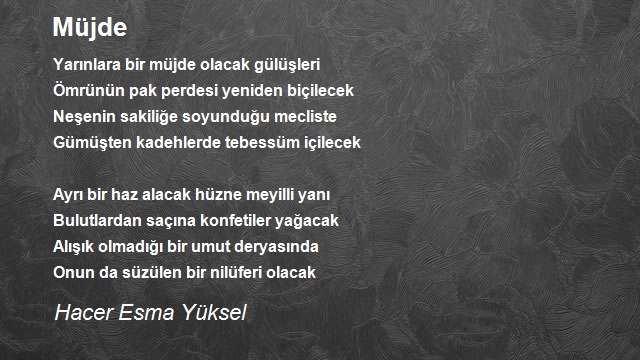 Hacer Esma Yüksel