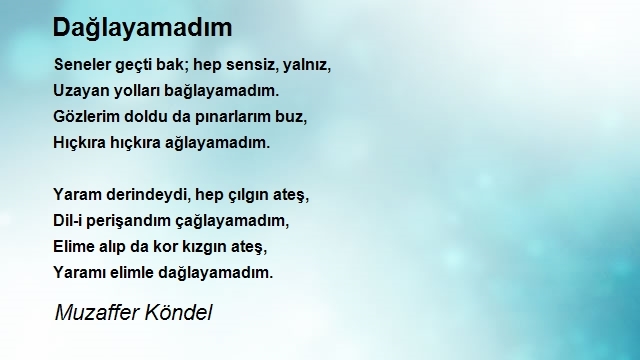 Muzaffer Köndel