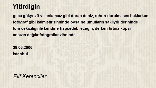 Elif Kerenciler