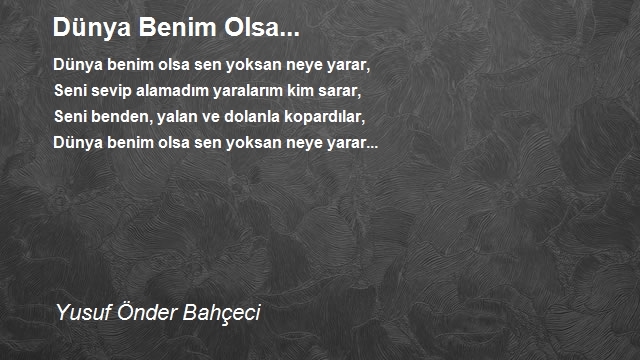 Yusuf Önder Bahçeci