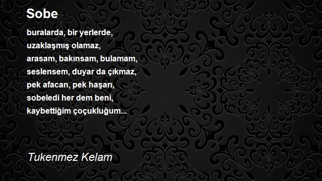 Tukenmez Kelam