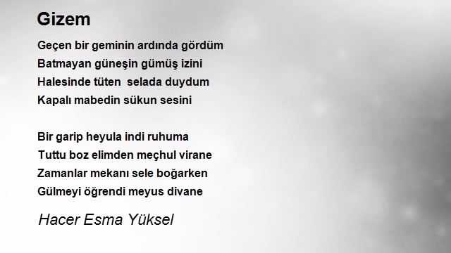 Hacer Esma Yüksel