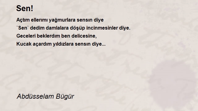 Abdüsselam Bügür