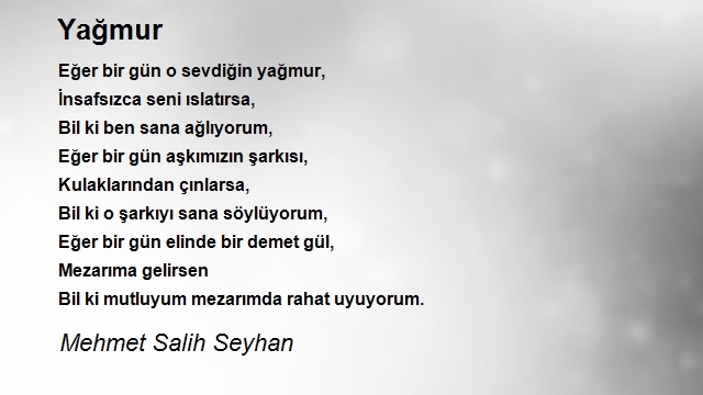 Mehmet Salih Seyhan