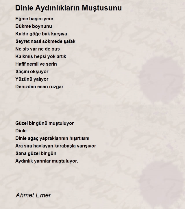 Ahmet Emer