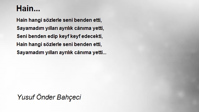 Yusuf Önder Bahçeci