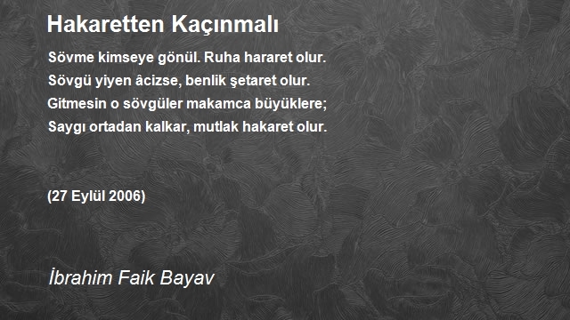 İbrahim Faik Bayav