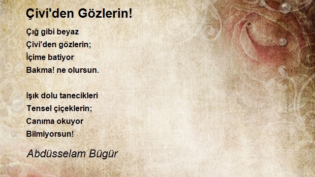 Abdüsselam Bügür