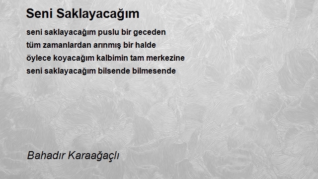 Bahadır Karaağaçlı