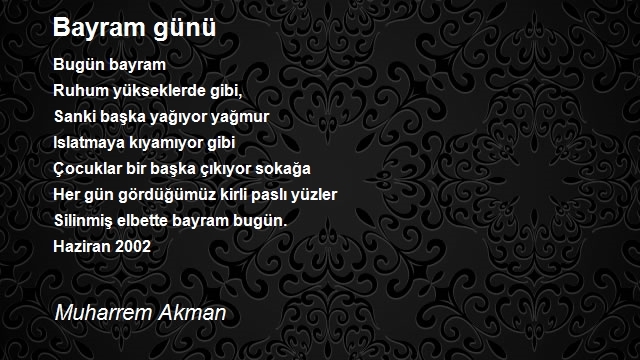 Muharrem Akman