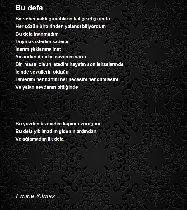 Emine Yilmaz