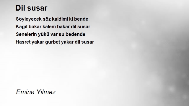 Emine Yilmaz