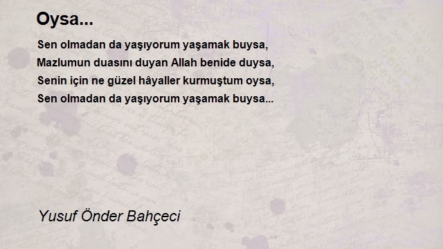 Yusuf Önder Bahçeci