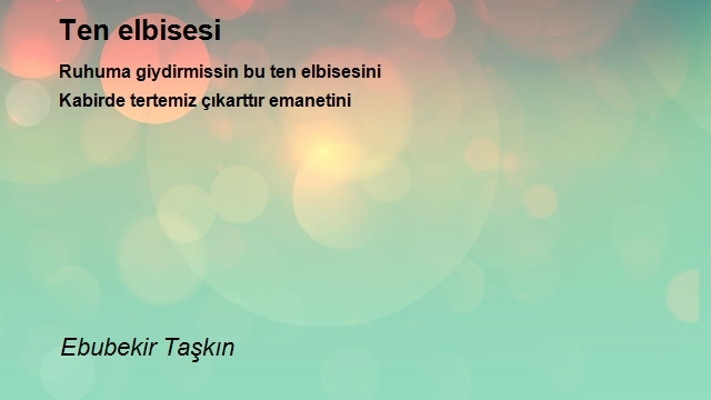 Ebubekir Taşkın