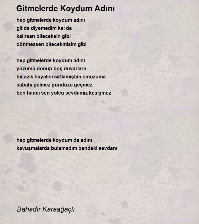 Bahadır Karaağaçlı