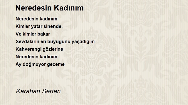 Karahan Sertan