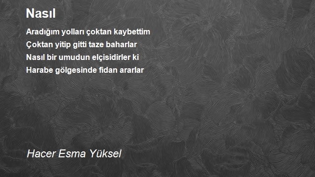 Hacer Esma Yüksel