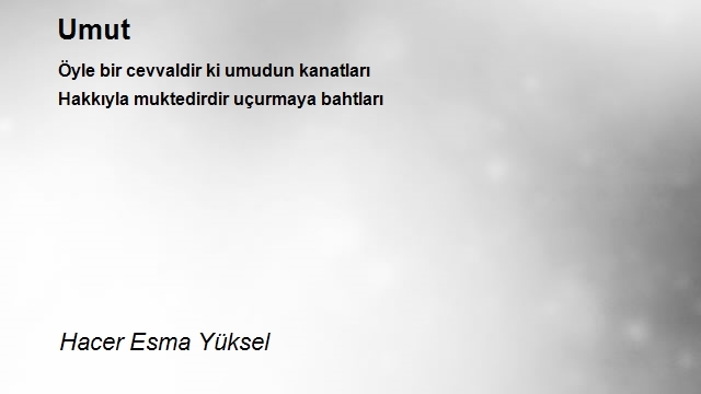 Hacer Esma Yüksel