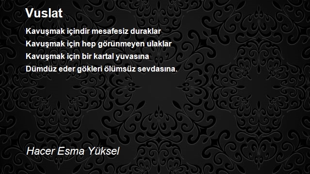 Hacer Esma Yüksel