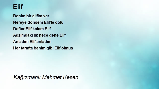 Kağızmanlı Mehmet Kesen