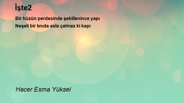 Hacer Esma Yüksel