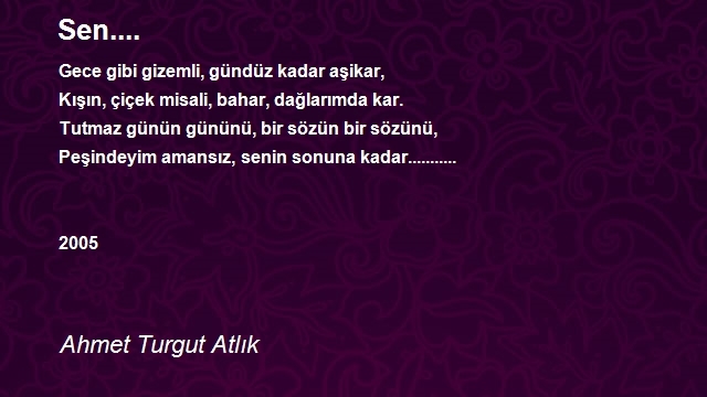 Ahmet Turgut Atlık