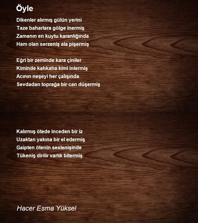 Hacer Esma Yüksel