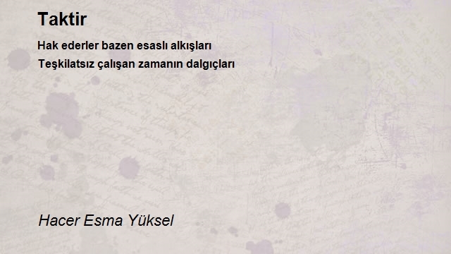 Hacer Esma Yüksel