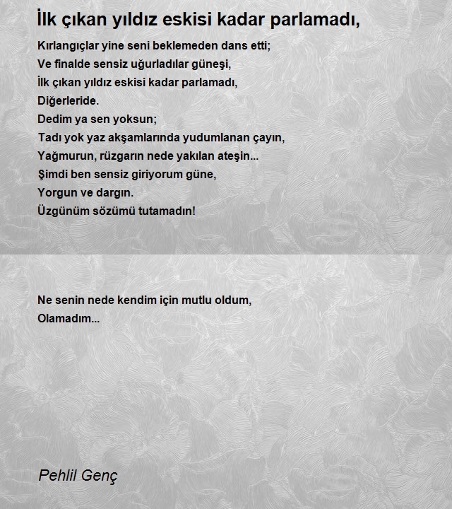 Pehlil Genç